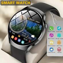 最新时尚科技设计商务运动超大1.5英寸屏幕，多种颜色和材质表带可选，全触控屏户外运动智能手表，男女通用，支持无线通话、来电提醒/拒接、消息通知、计步器、无线音乐播放、多种运动模式，适合作为生日、节日、毕业、万圣节礼物送给情侣、长辈、朋友、同学。