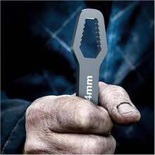 Universal Plum Blossom Wrench, Small Super-Hard Steel Wrench, Self-Tightening Wrench, 8 - 24mm Double-Headed Special-Shaped Manual Wrench - A - View 6