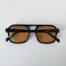 1pc Unisex Square Plastic Aviator Style Fashion Fashion Glasses