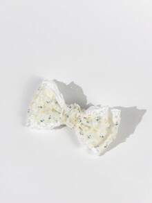 1个女士花朵蝴蝶结发夹，简约时尚，甜美优雅，适合日常通勤、节日聚会、生日派对、观光、摄影等各种场合。送给闺蜜的绝佳礼物。 - 彩色 - 查看 15