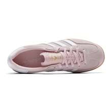 Adidas 女士板鞋GAZELLE INDOOR W舒適輕便日常戶外運動休閒鞋IH5484 - 淡粉/白 - 查看 4