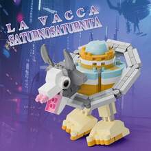 Tung Tung Sahur Character Building Blocks Toy, Tralalero Tralala, LiriLi Larrla, Boneca Ambalam Character Building Blocks Toy, Party Gift - Multicolor - View 7