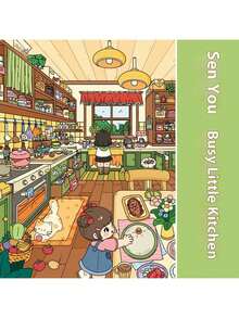 2026 Novos Adesivos de Cenário de Quarto e Cozinha da Série C - Adesivos de Cena 3D Fofos de Alívio de Estresse - Presente para Amigos, Coleção, Feriados, Aniversários, Presentes - Multicolorido - Visão 10