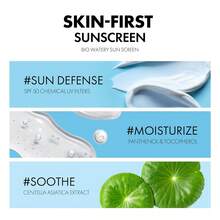 TOCOBO Bio Watery Sunscreen SPF50+ PA++++ Broad Spectrum Korean Sunscreen With Hyaluronic Acid - Lightweight Daily Face Sunblock - Vegan, Hypoallergenic, Oxybenzone-Free 1.35 Fl Oz, Kbeauty, K-Beauty, Best Sunscreen, Mother Girlfriend Wife Birthday Gift, Outdoor Essential - 淺藍色 - 查看 5