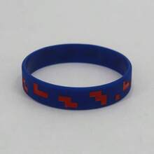 畅销装饰手环 - 我的世界像素硅胶手环 / 6条/12条/24条装 游戏主题硅胶手环（小号），生日装饰，派对用品，矿工彩罐，情人节礼物。适合作为游戏周边礼物。 - 彩色 - 查看 11