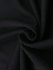 King Crown Design G500 Cotton Men's T-Shirt Comfortable Fit - 黑色 - 查看 3