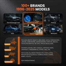 ANCEL V3 PRO OBD2 双向诊断工具 | 全系统诊断，10+ 重置功能（机油/ABS/EPB/DPF/TPMS）| 四合一实时数据 | 汽车爱好者的完美礼物 - V3 PRO - 查看 12