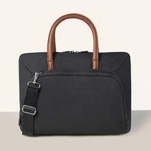 1PC Fashionable And Simple Multi-Layer Storage Laptop Bag, Waterproof, Wear-Resistant,And Scratch Resistant Laptop Bag Back To School