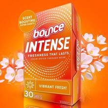 Long Lasting Fragrance Intense Scent Booster Dryer Sheets 30 Count - 1 - View 1