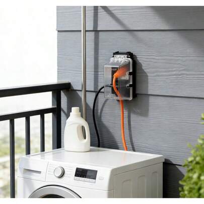 Outdoor Electrical Outlet Cover, 0A