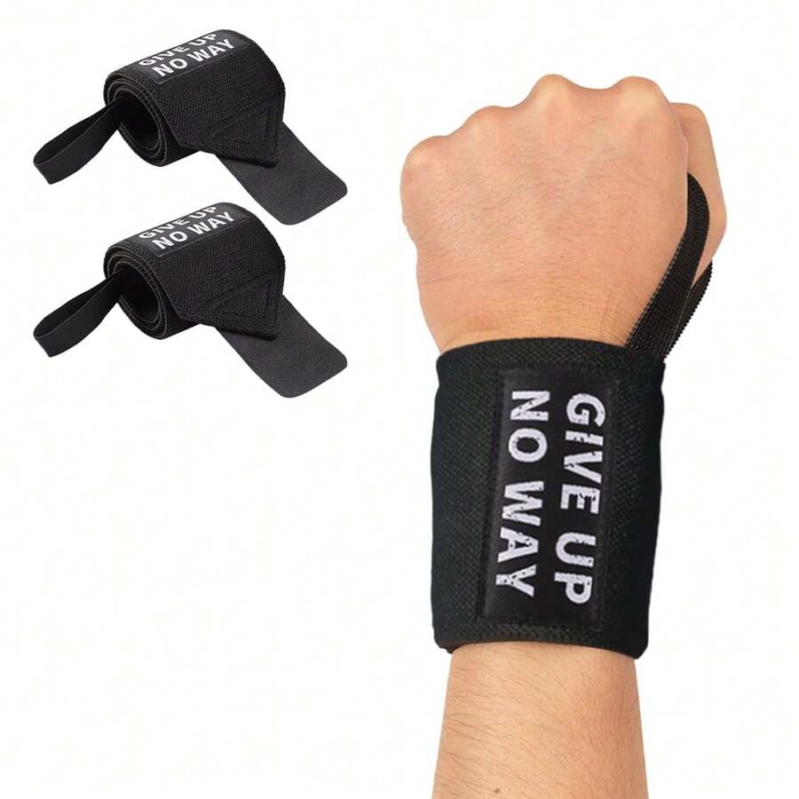 AA MASEDA 1 Pair Adjustable Fitness Wrist Wraps, Wrist Joint Support Compression Wrist Brace For Strength Training, Weightlifting, Sports Workout
