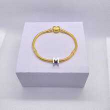 1件女士手链底座，串珠吊坠，DIY手链扣，适合日常佩戴，节日、生日等场合的绝佳礼物，手链底座