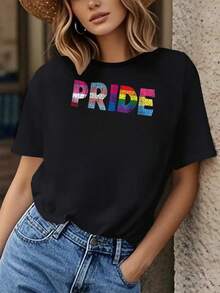 LGBTQ Gay Transgender Lesbian-Shirt - 黑色 - 查看 1