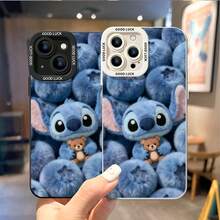 This Disney Stitch Phone Case Features A Cute And Playful Design With A Simple And Stylish Appearance And A Smooth Feel. Made Of Eye-Catching TPU Material And Equipped With Camera Protection, It's An Ideal Choice For Your Phone. Compatible With IPhone17/16/15/14/13/...12 Mini Pro Max Pro Plus XRXS. Also Compatible With All SamsungS22/S23/S24/S25 Series. A Perfect Gift For Friends And Family. Lightweight And Durable. - Black - View 4