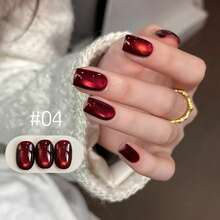 MIANEL 10ML 2026 新款冬季情人节美甲热销美白红色拉菲草猫眼凝胶指甲油红色系列猫眼磁性凝胶指甲油亮泽红色沙龙级指甲胶美甲用品 - 彩色 - 查看 20
