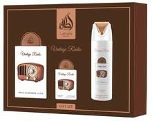 Lattafa Coffret cadeau Vintage Radio (3 pièces) - Pride - Floral - Voir 3