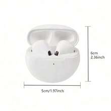 Écouteurs Bluetooth TWS pour smartphones, casque Bluetooth sans fil, écouteurs intra-auriculaires antibruit avec microphone, écouteurs sans fil - Multicolore - Voir 3