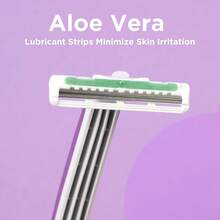 Wilkinson Sword - MyIntuition Essentials Extra 2 - Einwegrasierer - Rasierer mit 2 Klingen für Damen - Schmierstreifen mit Aloe Vera - Packung mit 10 Stück-8304 - Extra2UK - Übersicht 4