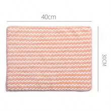 5片/10片装超细纤维洗碗布，高吸水性清洁布，多用途家用清洁工具 - 彩色 - 查看 9