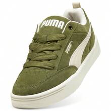 Puma Unisex Park Casual Low-Top Sneakers 40160612 - Olive Green - View 4