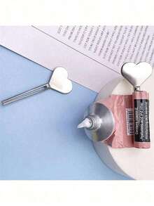 Mini Manual Squeezer For Toothpaste Tubes And Facial Cleansers, Bathroom Accessory - 銀色 - 查看 3