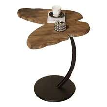 极简蝴蝶边边桌，黑胡桃木咖啡桌，复古风格客厅沙发，卧室床头柜储物柜 - 彩色 - 查看 4