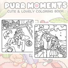 【全新萌宠涂色书】1本原创涂色书，22页单面印刷，线条清晰，图案精美，是放松身心的理想之选 | 新年、情人节、圣诞节、生日、学校假期等节日送礼佳品，适合成人、青少年和儿童 - 彩色 - 查看 5