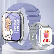 2026 New Kids Smart Watch, 1.83" Touchscreen, Ultra-Low Power Chip, Pedometer, Camera, Flashlight, Sleep Monitoring, Alarm, Camera, Photo Album, Games, Calendar, Countdown, Calculator, Stopwatch, Flashlight - Multicolor - View 14