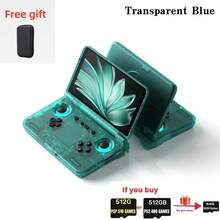 Retroid Pocket Flip2 consola de juegos portátil Retro Android13 5,5 pulgadas AMOLED pantallaáctil reproductor de vídeo Wifi Gi - SD865 azul - Ver 11