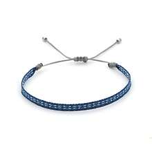 1pc Fashionable Minimalist Bohemian Geometric Retro Pattern Woven Bracelet, Adjustable Woven Bracelet, Stackable Woven Bracelet, Elegant Women's Bracelet, Suitable For Daily Wear, Gift For Family, Friends, Couple, Birthday, Bohemian Fashion Jewelry - Multicolor - View 7