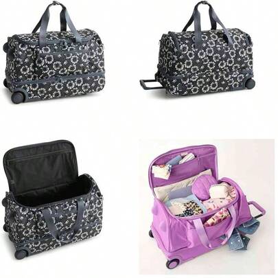 Vera Bradley Ripstop Adair - Bolsa de viaje para mujer