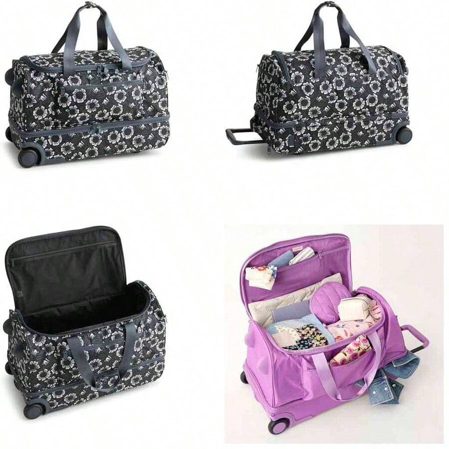 Vera Bradley Ripstop Adair - Bolsa de viaje para mujer - talla unica+higo - Ver 1