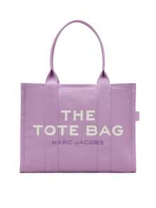 Marc Jacobs The Canvas Large Tote Bag Women  Bags It Features Cotton Canvas,2026 Valentine's Day Gifts,Gift For Her M0016156 - 510 深梅子色 - 查看 3