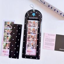 Crown & Crescent Moon Mythology Black Series 4-Card Life Quadrant Card Set, Photo Card, Fandom Backpack Charm
