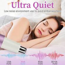 Mendaping 2025 - Recortadora de pelo recargable para nariz y oreja cortadora eléctrica de doble filo para mujeres y hombres herramienta de depilación facial y cejas potente motor sin dolor fácil - Multicolor - Ver 6