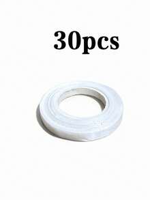 1/5/10/20/30卷金色金属气球装饰胶带，10米长金色气球绑带，适用于派对、婚礼、生日、庆典、礼品包装等场合。 - 白色 - 查看 17