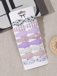 16pcs Mini Hair Clips, Novel Design, Fashion Versatile, Petite & Cute, Multicolor For Daily Hairstyle - Mixed color - View 15