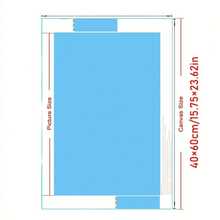 1pc Diamond Painting - Unframed DIY Diamond Painting Kit, 5D Diamond Art Set Suitable For Beginners. Full Round Diamond Diamond Art Home Wall Decor Holiday Birthday Gift, Exquisite Art Piece For Stress Relief - Multicolor - View 6