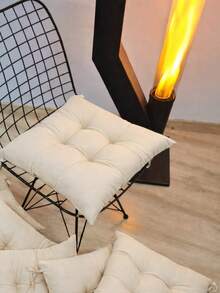 4 Packs Pofidik Chair Seat Cushions, 40*40 Cm – Extra Soft & Comfortable In Der Turkei - Apricot - View 3