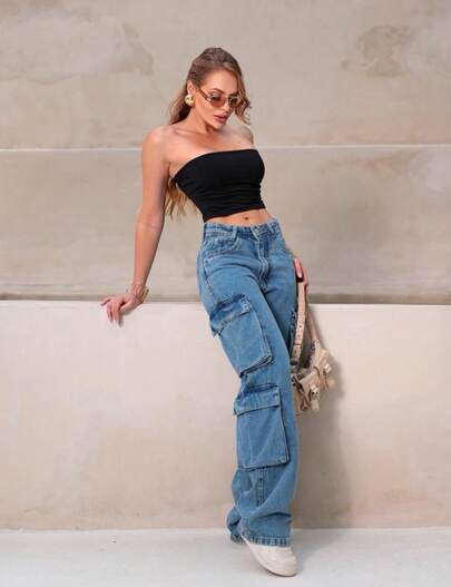 Calça Wide Cargo Lançamento !!!