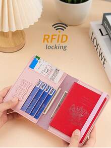 护照套、护照夹、PU护照夹、护照钱包、卡包、烫金时尚旅行配件、男女通用、情侣礼物、万圣节旅行用品、旅行收纳包、旅行钱包、护照夹、护照钱包、沙滩度假包、夏季圣诞假期、行李箱、带护照套、旅行必备品、假期返校、迷你旅行用品、背包、旅行用轻便防水飞机便携旅行护照套、度假必备品、旅行用品、度假配件、旅行 - 彩色 - 查看 3