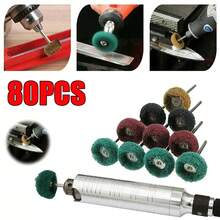 80X Wheel Buffing Polishing Set For Drem El Rotary Tool Bits Accessories Kits Set - As Shown In the Figure - View 11