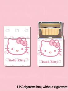 Sanrio 这款Hello Kitty图案的大号塑料香烟盒，防潮、防异味、防水，是存放手卷香烟的理想之选。它便携防异味，适合户外或旅行使用。无论是情人节送给男友，还是作为生日礼物，都是不错的选择。 - 彩色 - 查看 8