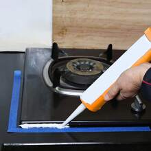 10:1 Thrust Ratio Caulking Gun – No-Drip Manual Silicone Applicator - 黃色 - 查看 6
