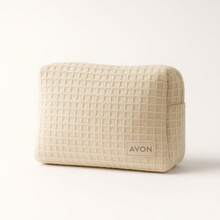 Necessaire Wafle - Avon - Champanhe - Visão 1