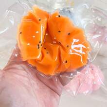 2026新款慢回弹软萌猪形减压超柔软毛绒毛虫面包挤压玩具，生日、节日、万圣节、圣诞节、游戏玩家的完美礼物，玩具 - 彩色 - 查看 5