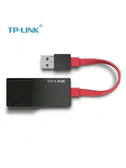 tp-link TL-UF210 100Mbps Wired Ethernet Converter: Compact And Portable, USB Powered, 100Mbps USB 2.0 To RJ45, Driver-Free And Easy Installation, Wired Network Expansion Solution (Red)