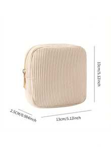 1pc Portable Sanitary Pad Storage Bag, Suitable For Girls And Students During Menstruation - Multicolor - View 6
