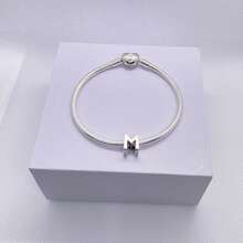 1件女士手链底座，串珠吊坠，DIY手链扣，适合日常佩戴，节日、生日等场合的绝佳礼物，手链底座