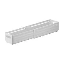 1/3 hộp đựng đồ trang điểm cho tủ gương. Hộp đựng đồ bằng nhựa có thể thu gọn, vách ngăn ngăn kéo, hộp đựng đồ trong tủ quần áo. Giỏ đựng đồ trên kệ. Hộp đựng đồ đa năng để bàn dùng đựng mỹ phẩm, văn phòng phẩm, bát đĩa, lọ gia vị, đồ lót, tất. Đồ dùng lưu trữ và sắp xếp đồ dùng gia đình. - trắng - Xem 12